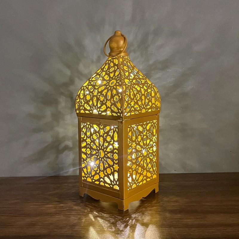 New Arrivals Moroccan Hollow Led Wind Lamp Floor Lantern