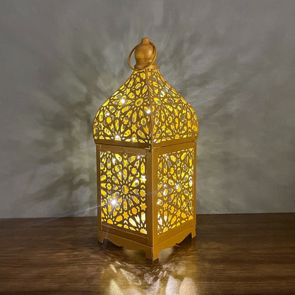 New Arrivals Moroccan Hollow Led Wind Lamp Floor Lantern