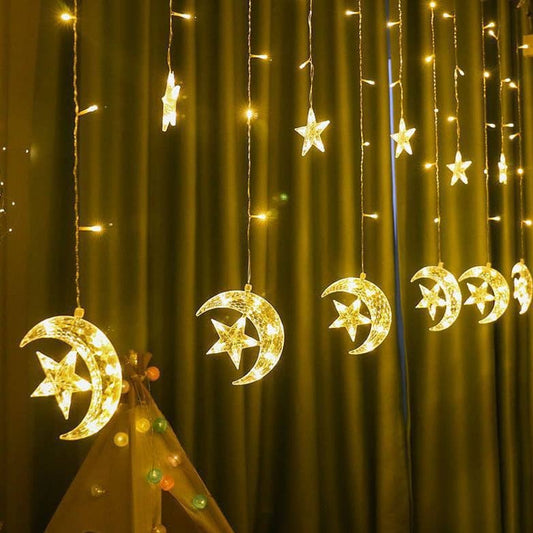 MOON & STAR STRING LIGHTS